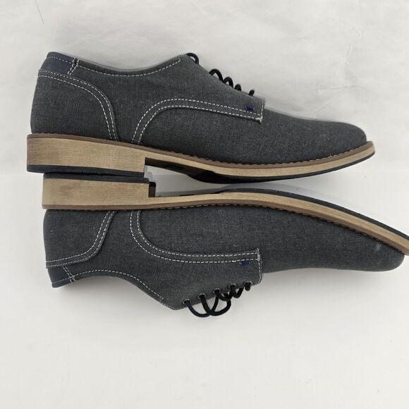Giorgio Brutini Oxford Dress Shoes Kyle Mens 12 M Gray Blue - Picture 9 of 12